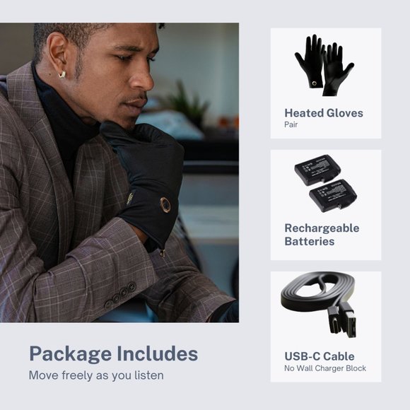 Smart Heated Gloves - Picture 5 of 10